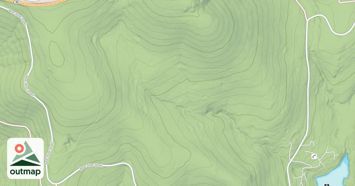 Map of BEAR RIDGE