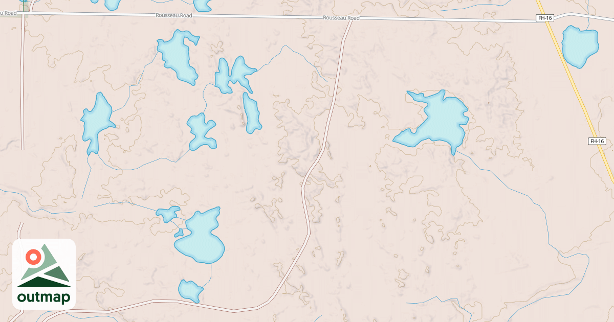 Map of USFS Motor Vehicle Use Map Trails 24436