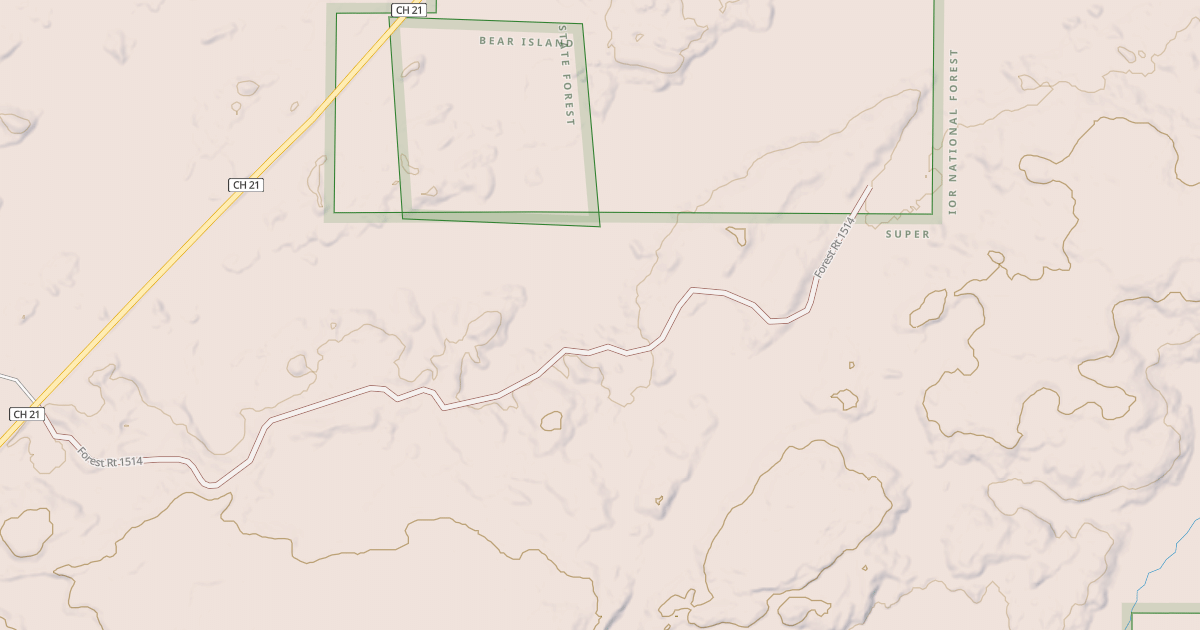 Map preview of FH 16 SPUR 1514