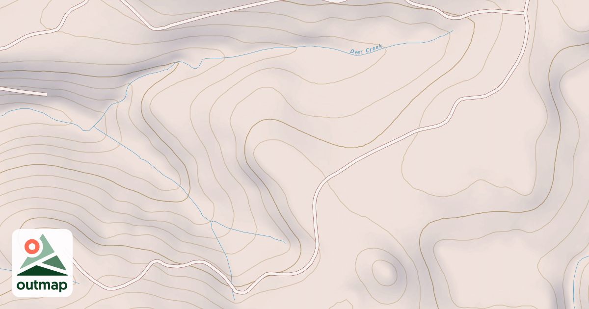 Map of HAINES FLAT