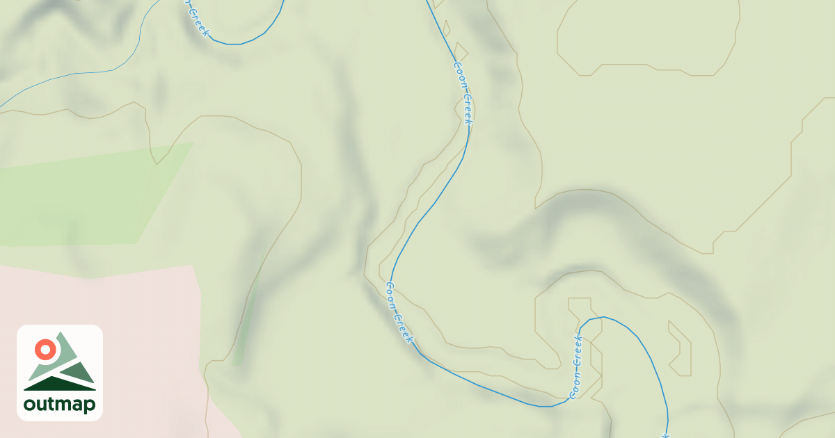 Map of Shady Oaks Native Prairie Adventure Trails