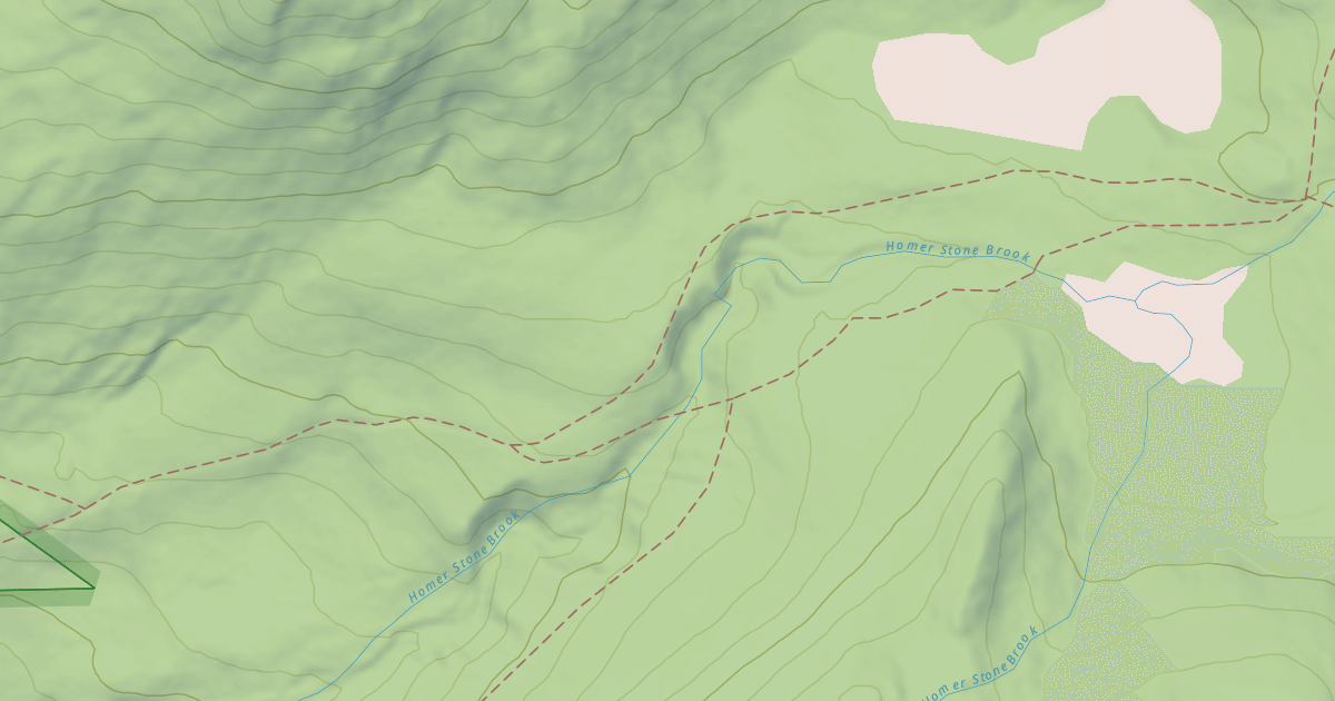 Map preview of Homer Stone Snowmobile