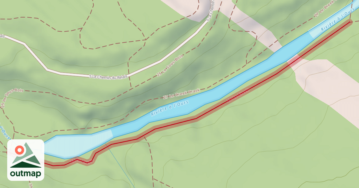 Map of 28 Le Creek