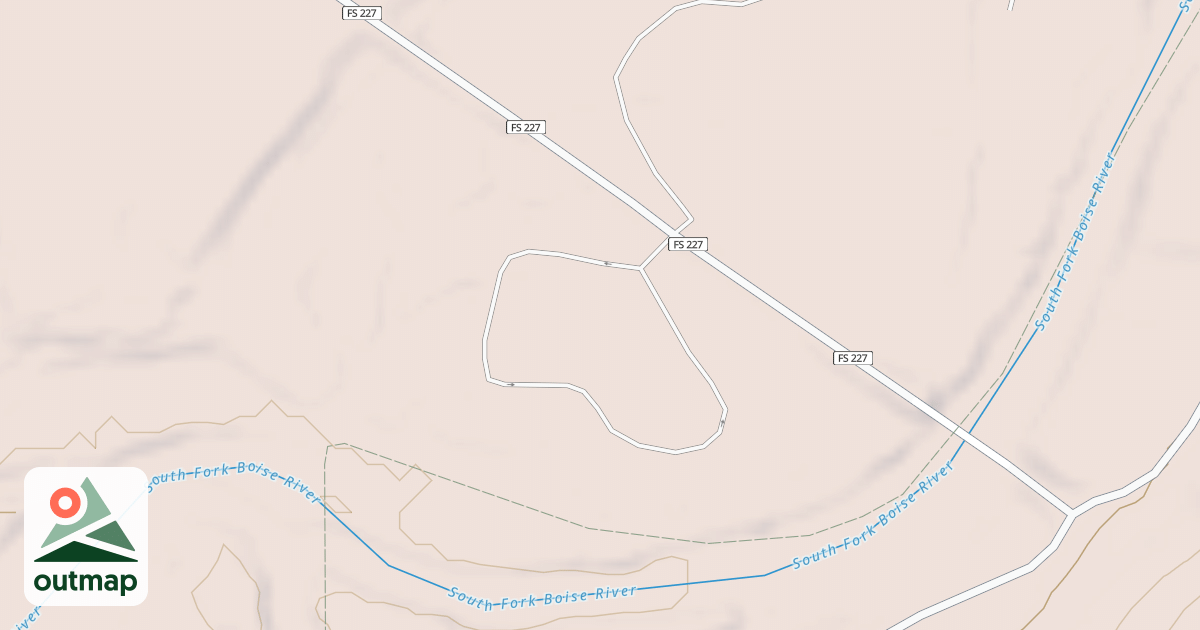 Map of BAUMGARTNER PARK LOOP D