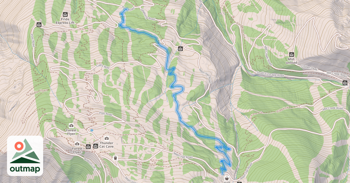 Map of Fred's Lunch