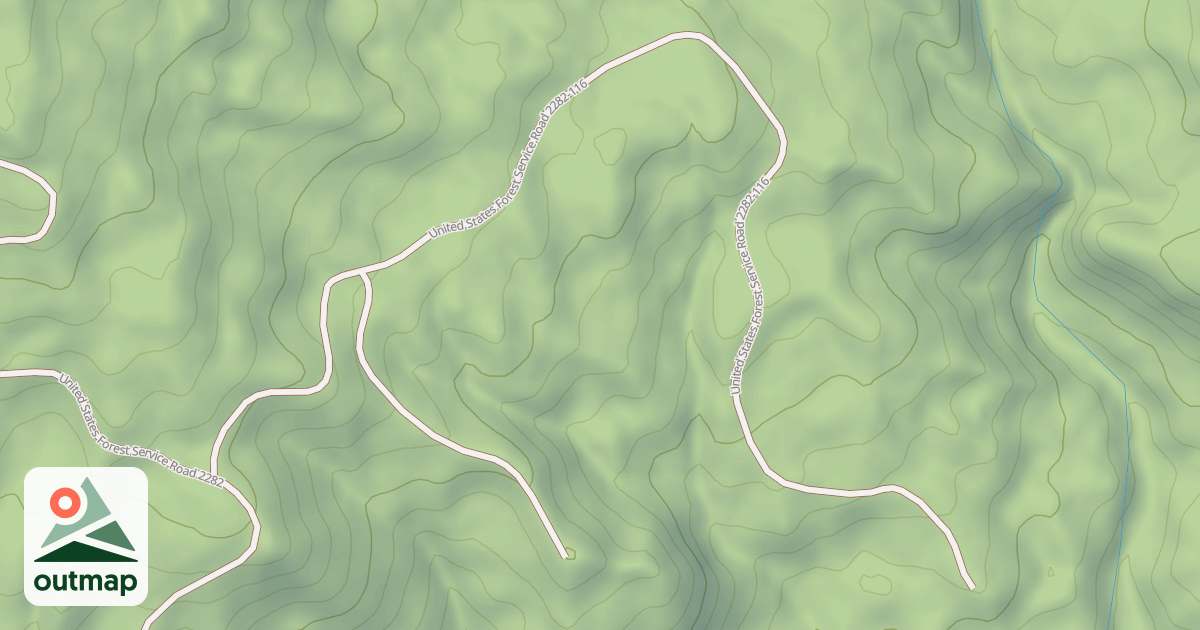 Map of USFS National Forest System Roads {EE8D11B3-46E8-4E6B-9F15-F546FFA78E2F}