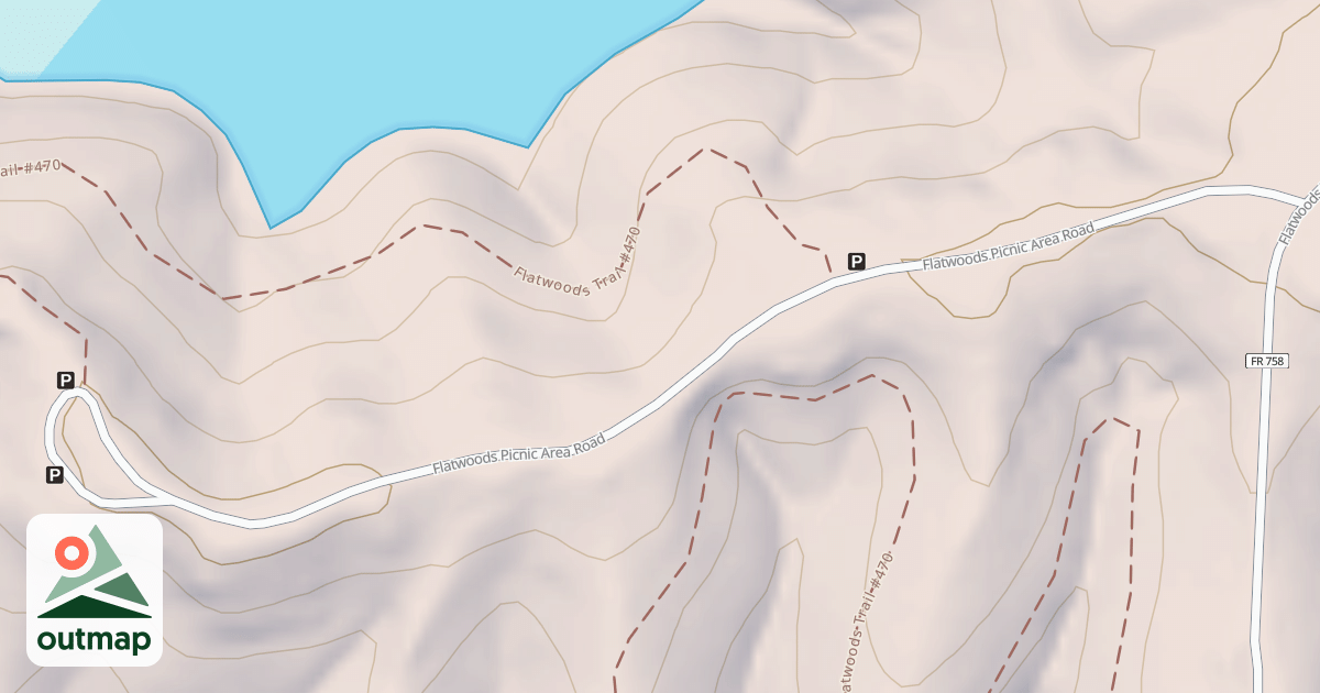 Map of FLATWOODS