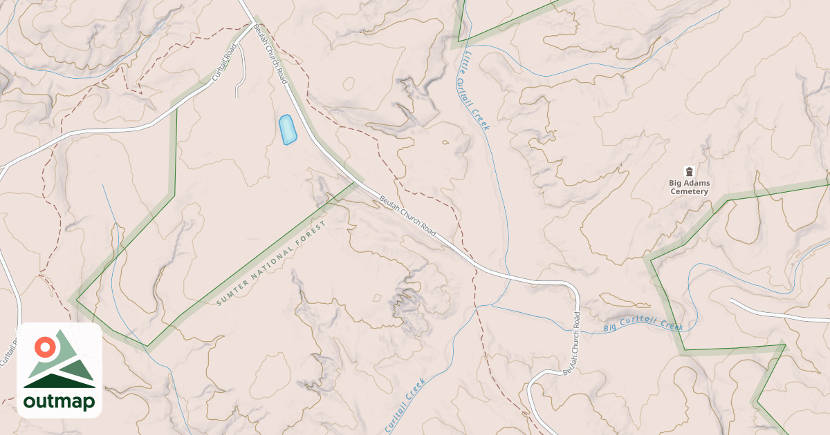 Map of BEULAH
