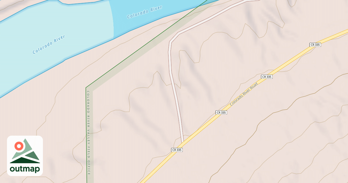 Map of BLM National GTLF Public Motorized Roads 6345132c-382e-4b43-89e2-5336206c8f92