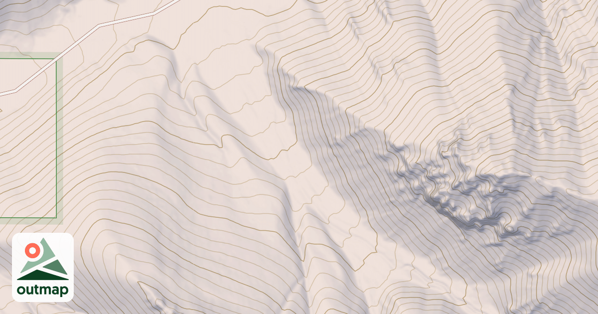Map of RAMSHORN CANYON SPUR 1