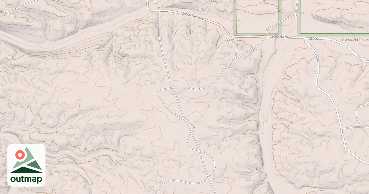 Map of USFS Motor Vehicle Use Map Roads {4BCE0A41-67CC-4C3F-926E-F364599D6934}