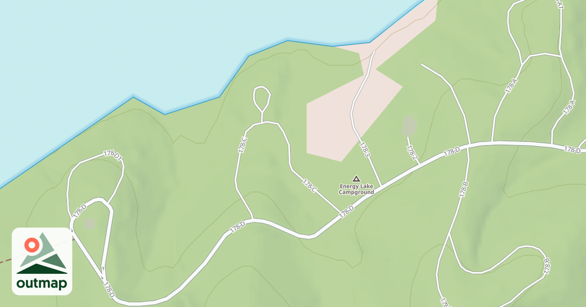 Map of E.L. AREA C ACCESS