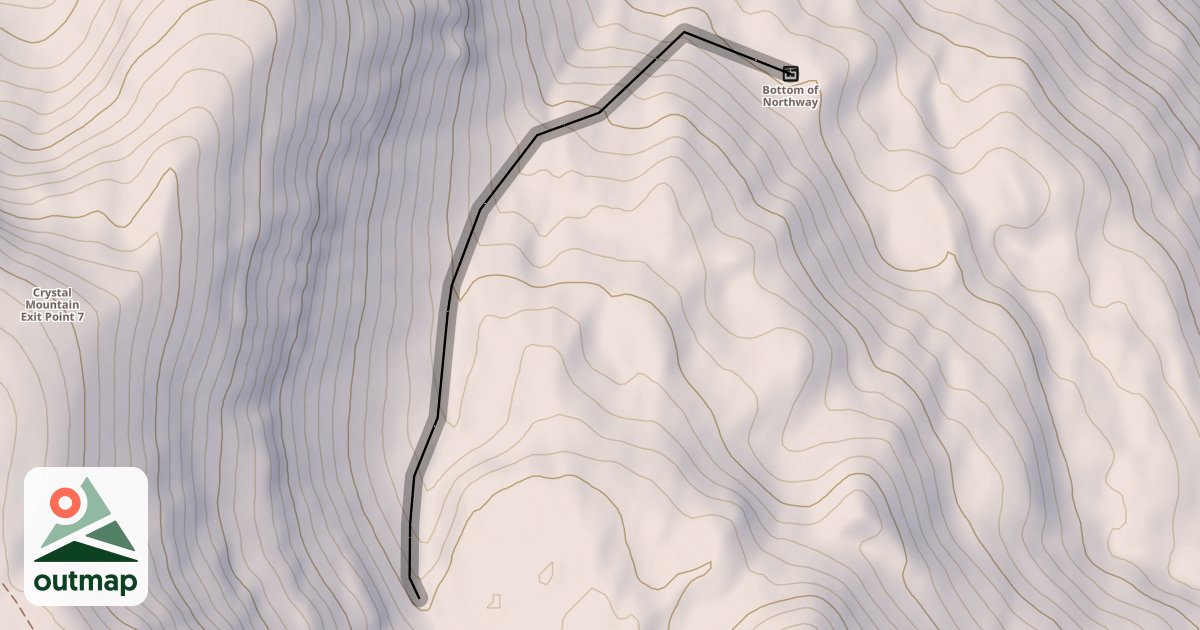 Map of Northway Drainage