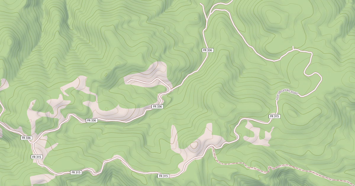 Map preview of HOLT MTN