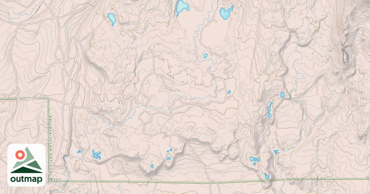 Map of LITTLE SANDY