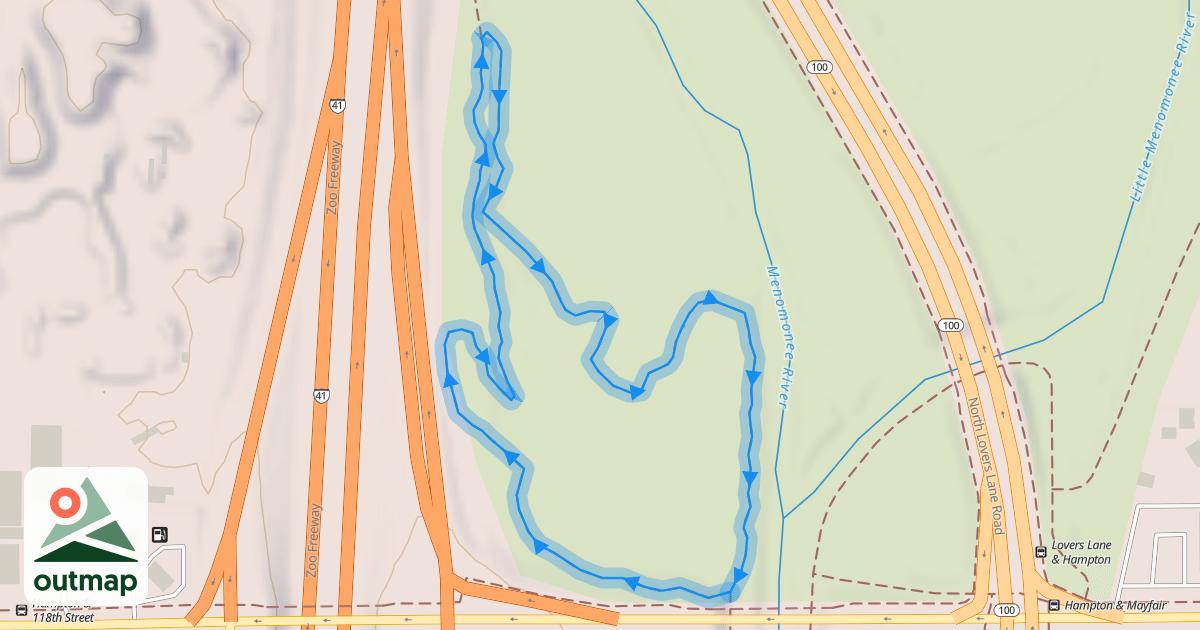 Map of Oak Hill 3