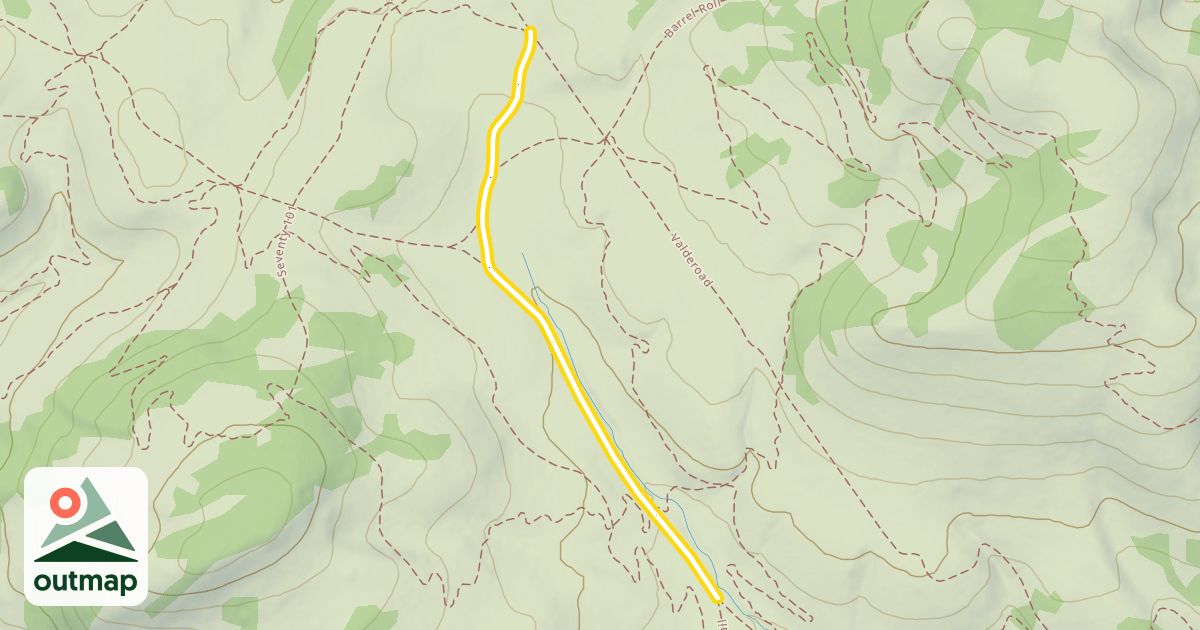 Map of Matt's Flat