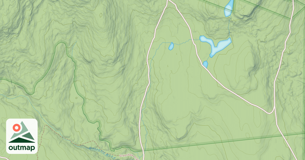 Map of Greendale North