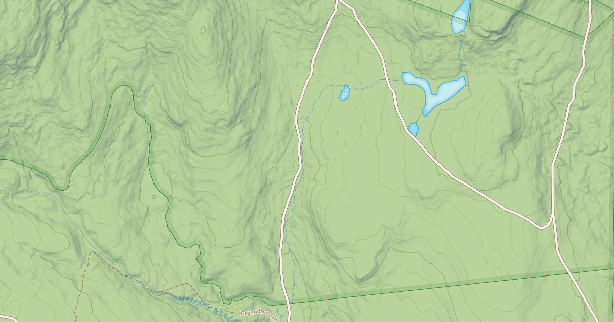 Map preview of Greendale North