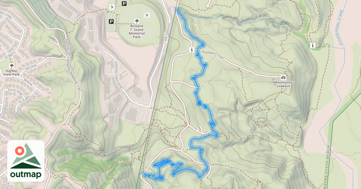 Map of Blue Chair