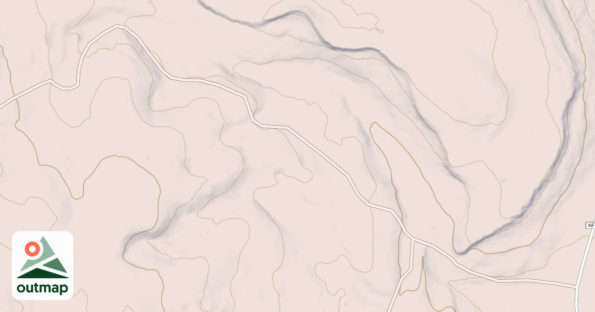 Map of USFS National Forest System Roads {109112B5-8BDD-4E0C-9864-52213535B1B1}