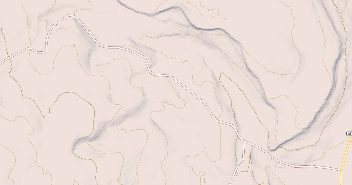Map preview of USFS National Forest System Roads {109112B5-8BDD-4E0C-9864-52213535B1B1}