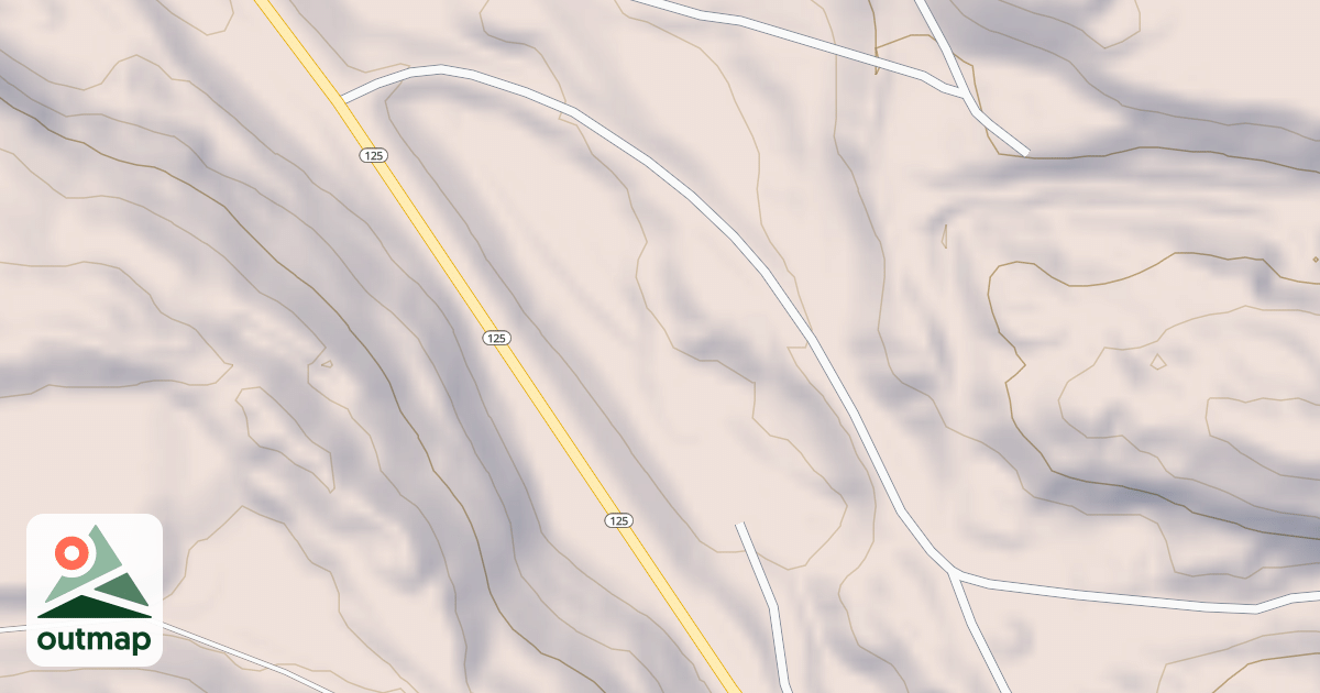 Map of Anthracite Outdoor Adventure Area Trails