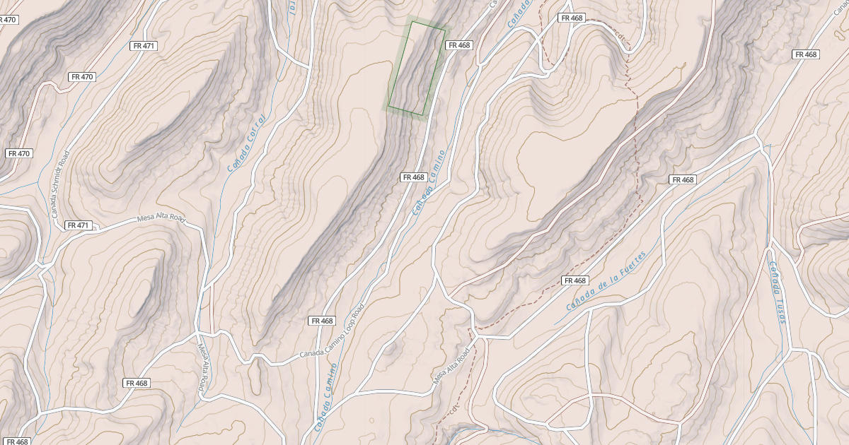 Map preview of CANADA CAMINO LOOP