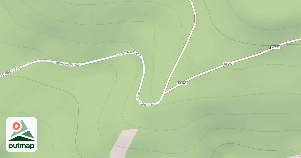 Map of BEAN CREEK - COYOTE CREEK
