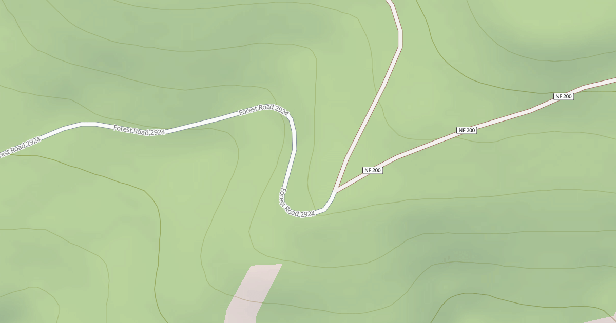 Map preview of BEAN CREEK - COYOTE CREEK