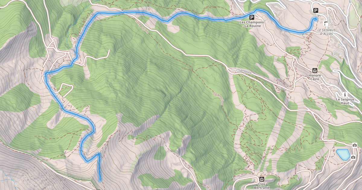 Map preview of Valcibière