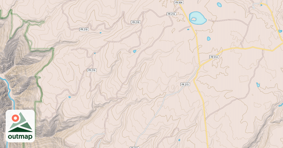 Map of DOE SPRINGS