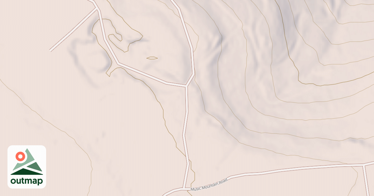 Map of LAVINS RUN - E