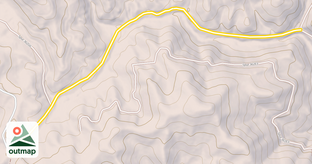 Map of Little Beaver Road