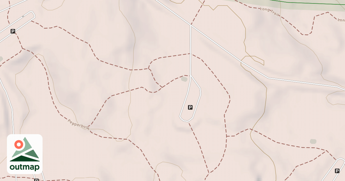 Map of Hardwood Trail