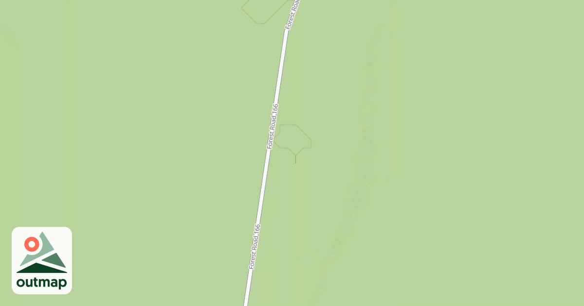 Map of FR 166J