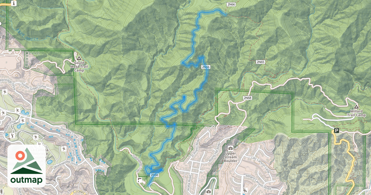 Map of Fern Truck Trail