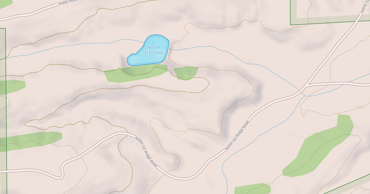 Map preview of NORTH SIX RIDGE