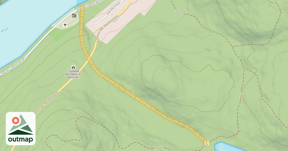 Map of 64 Le Tour