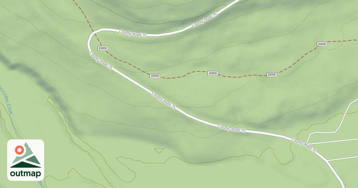 Map of BLISS RIDGE