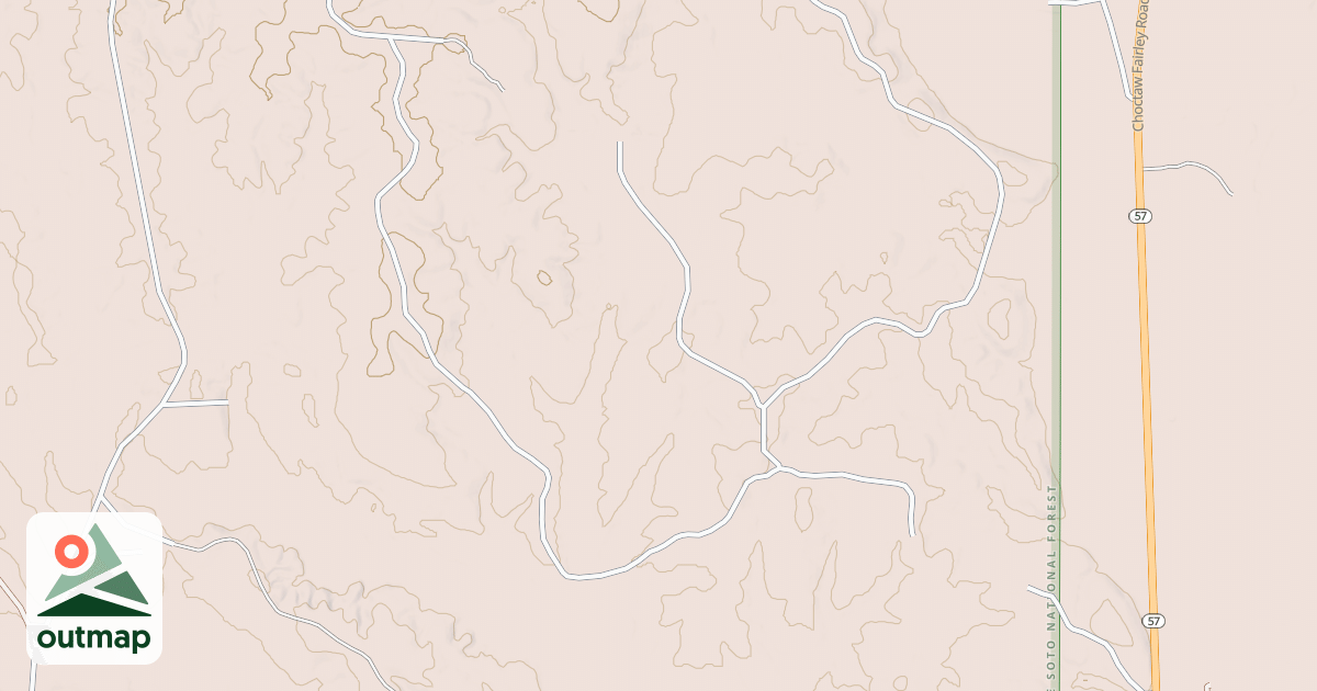 Map of USFS National Forest System Roads {628843EE-24DC-4474-9C74-CCFB39544314}