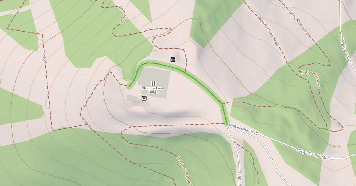 Map preview of Spur Run