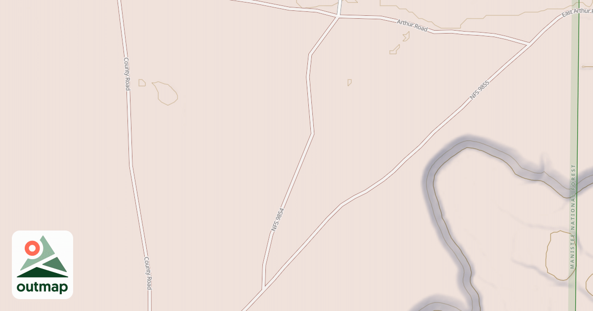 Map of 9854