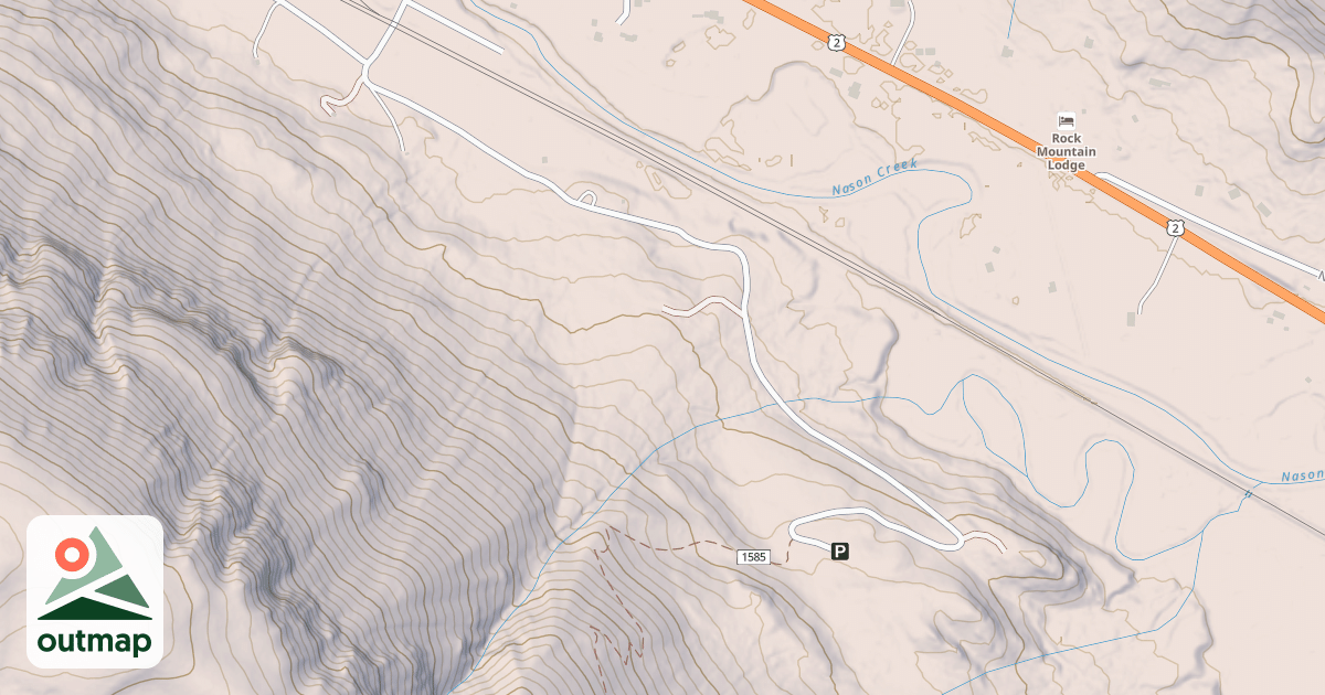 Map of GILL CREEK