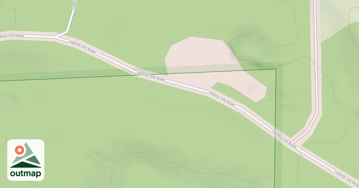 Map of Smoky Hills