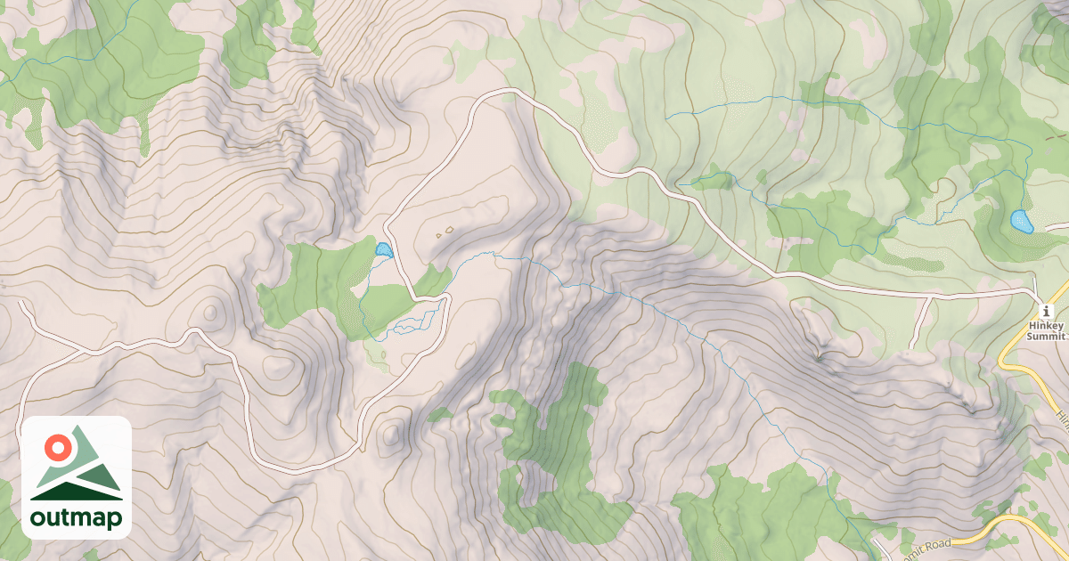 Map of GRANITE PEAK