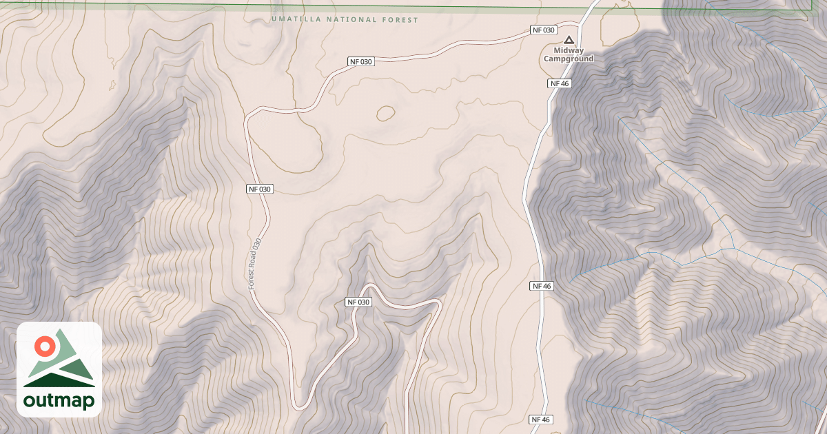 Map of CARVERS GULCH