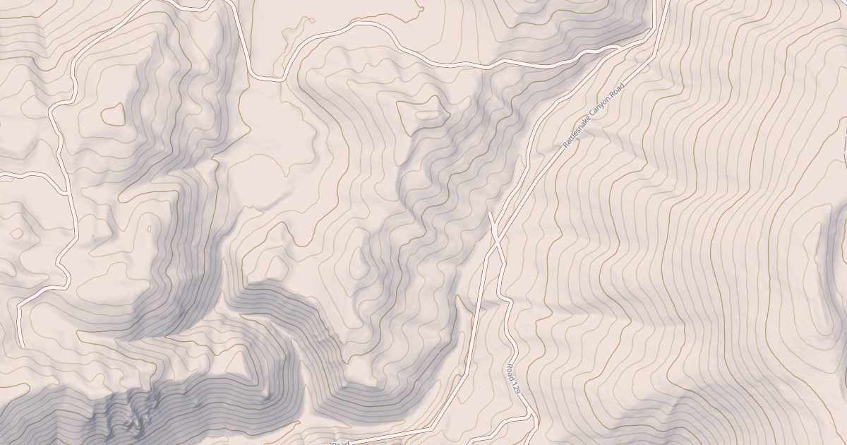 Map preview of RATTLESNAKE BASIN