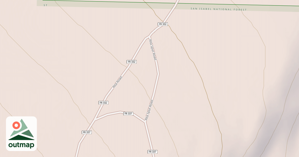 Map of RITA SPUR