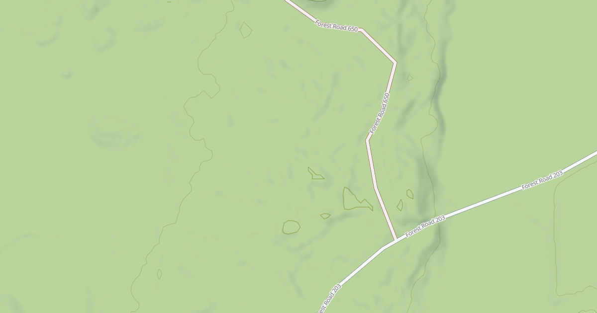 Map preview of FR 203J